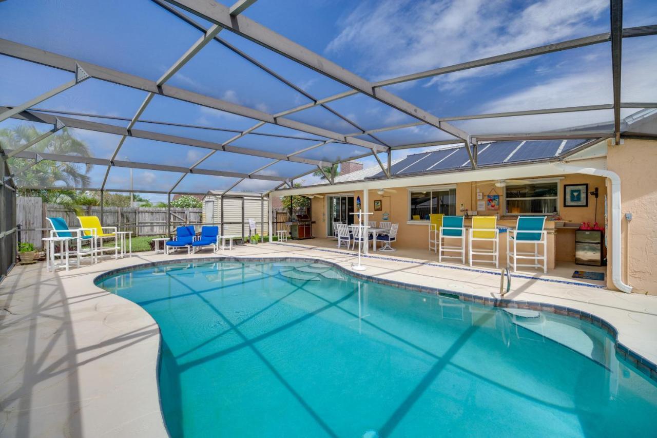 Waterfront Merritt Island Vacation Rental With Pool! Exterior photo